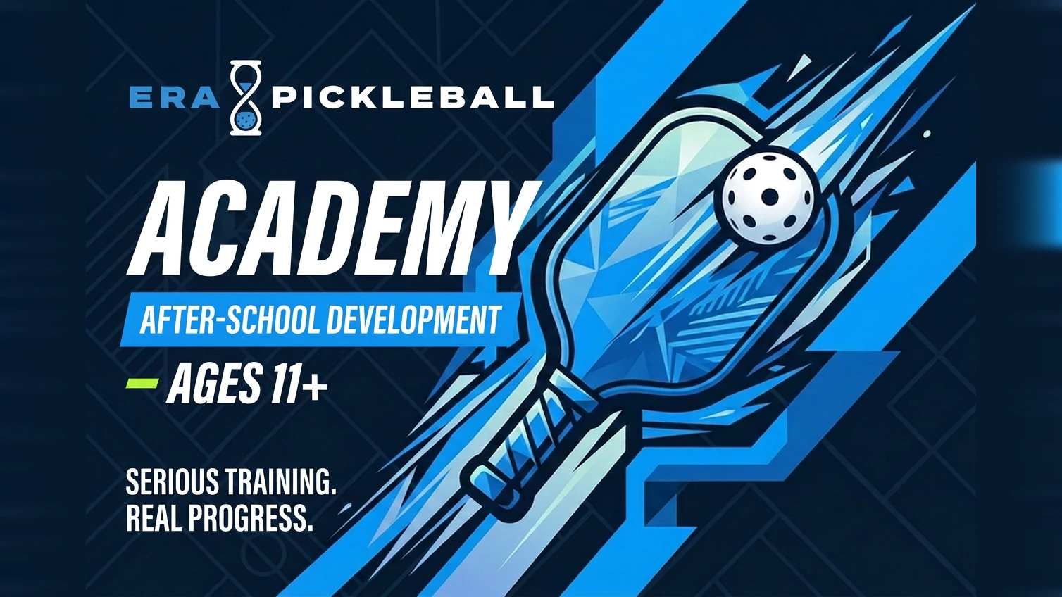 ERA Pickleball Academy — after-school development, ages 11+